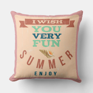 Almohada Verano para Disfrutar