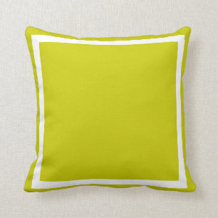 almohada verde claro sólido