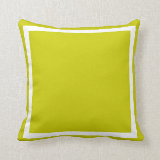 almohada verde claro sólido
