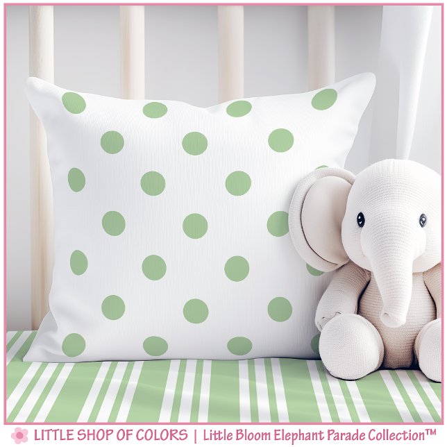 Almohada Verde de Lunares para Decoración de Guard (Subido por el creador)