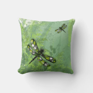 Almohada verde de MoJo del americano de las