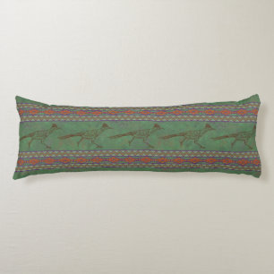 Almohada Verde de Salvia del Correcaminos del Suro