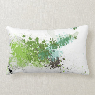 Almohada verde del chapoteo
