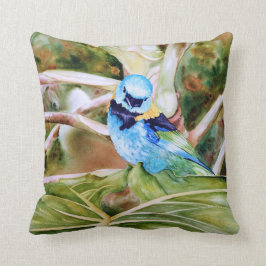 almohada Verde-dirigida del Bello Artes de la