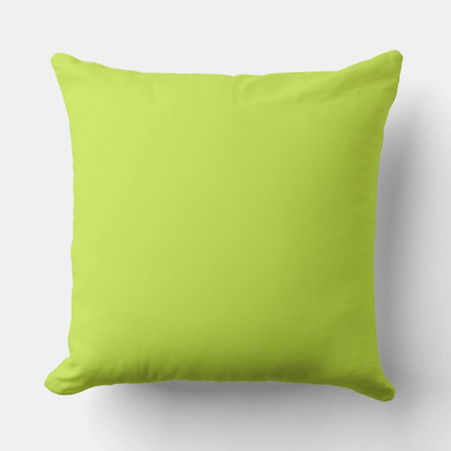 Almohada Verde Lima 20" x 20" (Anverso)