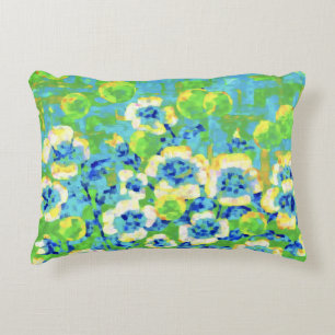 Almohada Verde y Amarilla de Verano