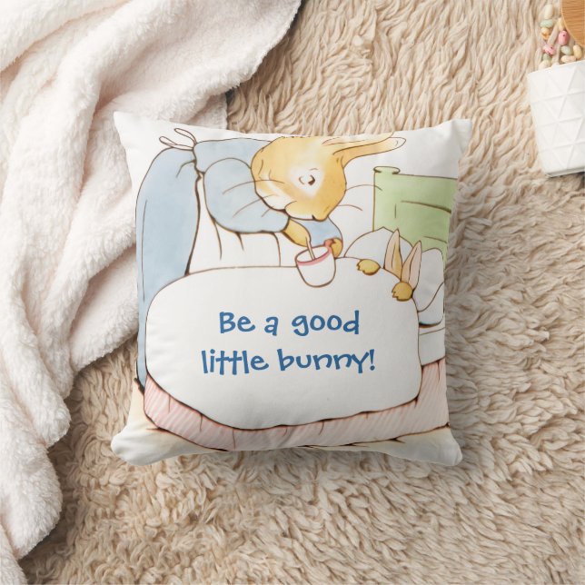 Almohada Vintage de Beatrix Potter para guardería (Manta)