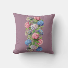 Almohada Vintage de Hortensia