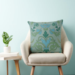 almohada vintage floral.