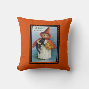 Almohada vintage Jolly Halloween