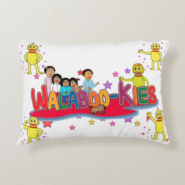 Almohada Walabookies (Anverso)