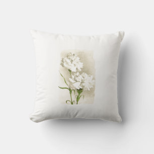 Almohada Whie Carnation Bliss American MoJo