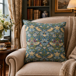 Almohada William Morris Strawberry Thief