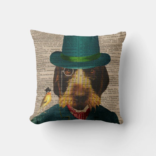 Almohada Wirehaired del perro de Griffon de la (Anverso)