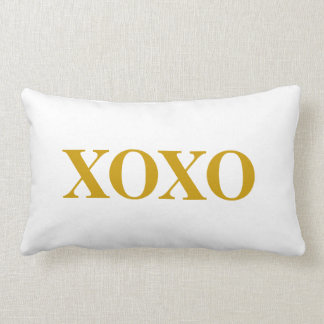 Almohada - xoxo del oro