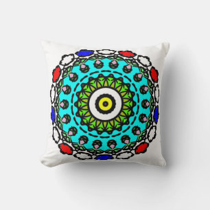 Almohada Zen Turquesa