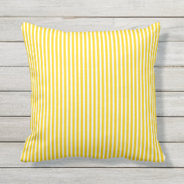 Almohadas al aire libre amarillas brillantes - Ban