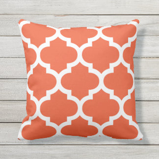 Almohadas al aire libre de Quatrefoil del marroquí