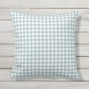 Almohadas al aire libre del modelo azul claro de