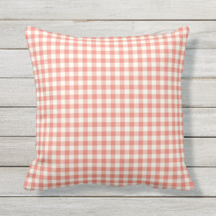 Almohadas al aire libre del modelo coralino de la