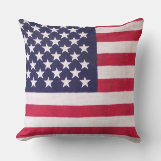 Almohadas al aire libre del verano de la bandera (Anverso)