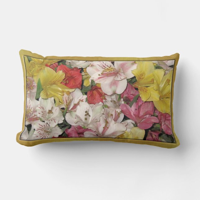 Almohadas American MoJo de ramillete floral multic (Anverso)