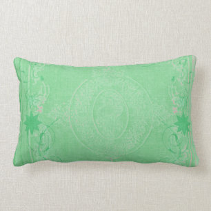 Almohadas American MoJo Verde Menta Rollo Antiguo