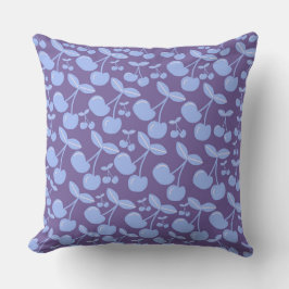 Almohadas Azules Cerezas Almohada Habitación De Ni
