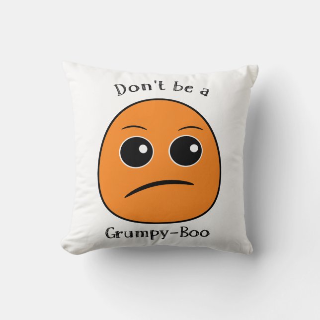 Almohadas Boo - Grumpy-Boo (Anverso)