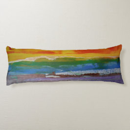 almohadas bubblepacífico, la misma pintura en ambo