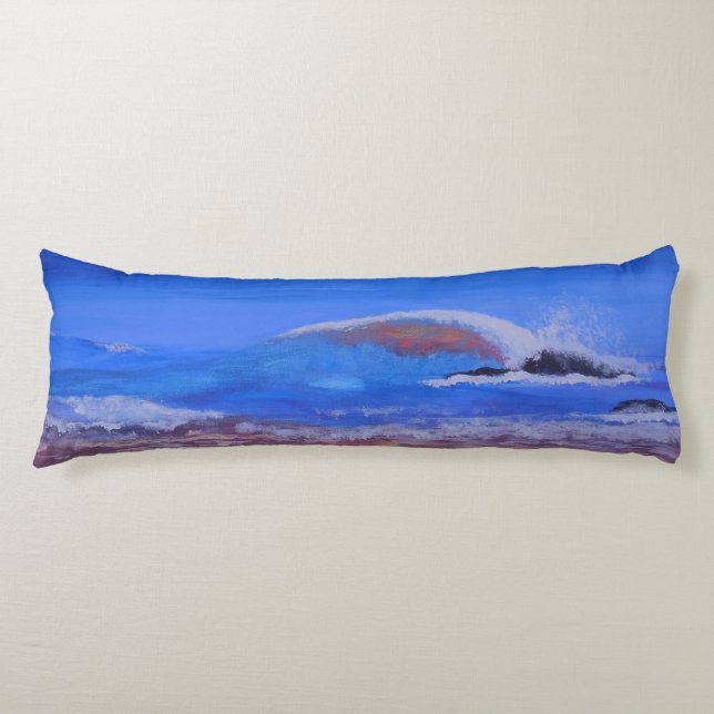 almohadas Bubblepacífico, línea costera (Anverso)