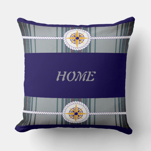 almohadas caseras náuticas (Anverso)