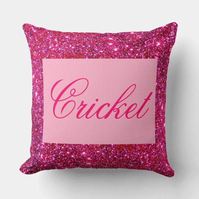 Almohadas chispeantes del purpurinoso femenino (Anverso)