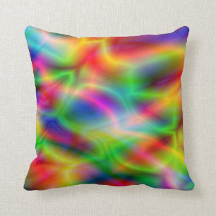Almohadas coloridas de la abstracción