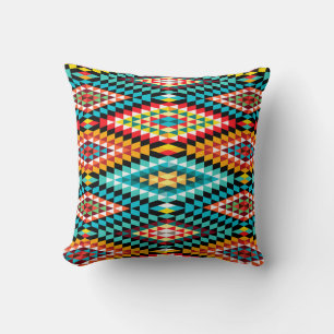 almohadas de almohadas de tela tribal africana