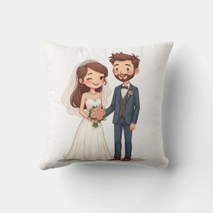 Almohadas de aniversario de boda