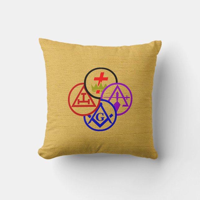 Almohadas de belleza Masonic Mojo (Anverso)