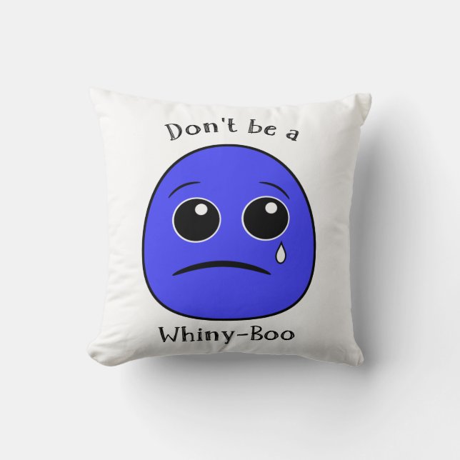 Almohadas de boo - Whiny-Boo (Anverso)