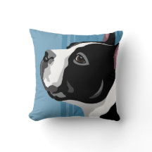 Almohadas de Boston Terrier