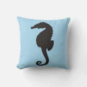 ALMOHADAS DE CABALLITOS DE MAR TEMA TROPICAL