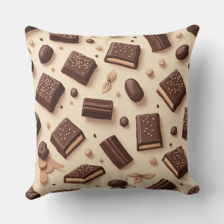 almohadas de chocolate dulce