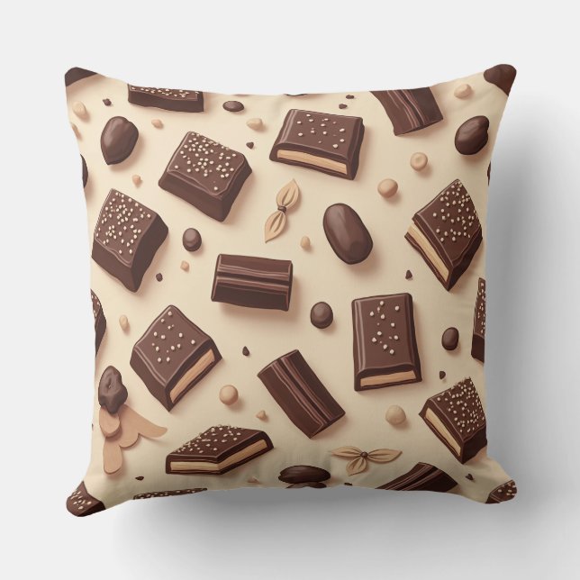 almohadas de chocolate dulce (Reverso )