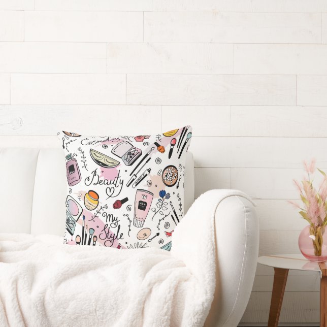 almohadas de decoración moderna. (Sofá)