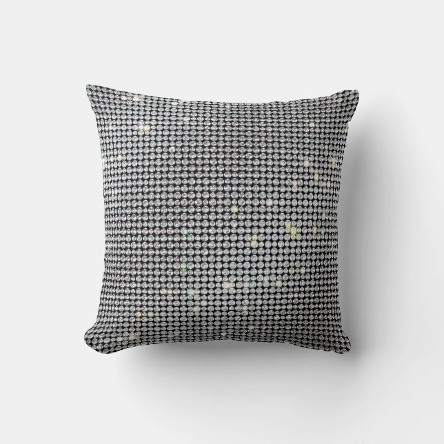 Almohadas de diamante, almohada brillante, cristal (Anverso)