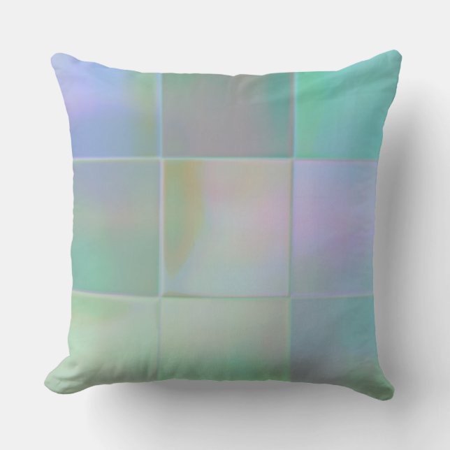 Almohadas de encargo únicas en colores pastel (Anverso)