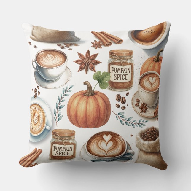 Almohadas de especias de calabaza (Anverso)
