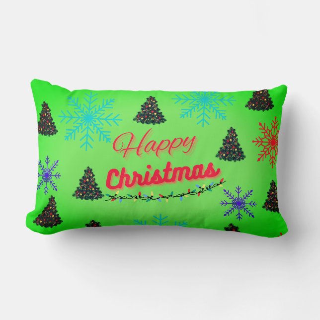 almohadas de feliz Navidad (Anverso)