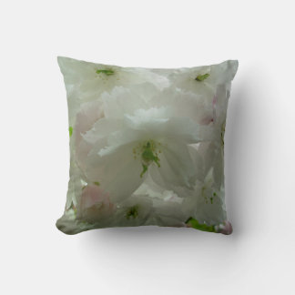 almohadas de flores de primavera con flores de flo