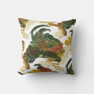 almohadas de flores vintage abstractas en el cielo