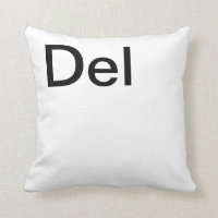 Almohadas de la cancelación del Ctrl Alt